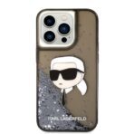 Karl Lagerfeld - Hardcase Glitter (KLHCP14XLNKHCK) - iPhone 14 Pro Max - Karl Head - Image 3