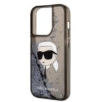 Karl Lagerfeld - Hardcase Glitter (KLHCP14XLNKHCK) - iPhone 14 Pro Max - Karl Head - Image 2