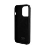 Karl Lagerfeld - Silicone (KLHCP15LSMHCNPK) - iPhone 15 Pro - Choupette Metal Pin - Image 4