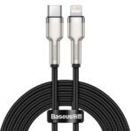 Baseus - Data Cable Cafule Series Metal (CATLJK-B01) - Type-C to Lightning, 20W, 2m - Μαύρο