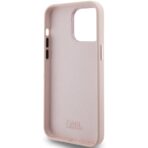 Karl Lagerfeld - Silicone (KLHCP15LSMHCNPP) - iPhone 15 Pro - Ροζ Choupette Metal Pin - Image 4