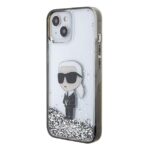 Karl Lagerfeld - Hardcase Liquid Glitter (KLHCP15SLKKNSK) - iPhone 15 - Διάφανο Ikonik - Image 5