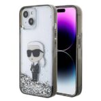 Karl Lagerfeld - Hardcase Liquid Glitter (KLHCP15SLKKNSK) - iPhone 15 - Διάφανο Ikonik