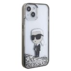 Karl Lagerfeld - Hardcase Liquid Glitter (KLHCP15SLKKNSK) - iPhone 15 - Διάφανο Ikonik - Image 6