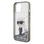 Karl Lagerfeld - Hardcase Liquid Glitter (KLHCP15SLKKNSK) - iPhone 15 - Διάφανο Ikonik - Image 2