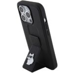 Karl Lagerfeld - Saffiano Gripstand (KLHCP15XGSACHPK) - iPhone 15 Pro Max - Choupette - Image 2