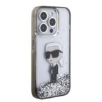Karl Lagerfeld - Hardcase Liquid Glitter (KLHCP15XLKKNSK) - iPhone 15 Pro Max - Διάφανο Ikonik - Image 5
