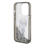 Karl Lagerfeld - Hardcase Liquid Glitter (KLHCP15XLKKNSK) - iPhone 15 Pro Max - Διάφανο Ikonik - Image 7