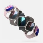 Ringke - Πλαστική Θήκη Slim (2 pack) - Apple Watch 10 42mm - Clear / Matte Μαύρο - Image 6