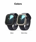 Ringke - Θήκη Σιλικόνης - Air Sports - Apple Watch 10 42mm - Μαύρο - Image 7