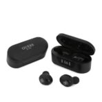 Guess - Ασύρματα Earbuds (GUTWST31EK) - Bluetooth 5.0, TWS, USB-C, με LED Display, Docking Station, IPX4 - Μαύρο