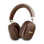 Guess - Wireless Headphones GCUBE Metallic Script Logo (GUBHK1GCTCSW) - Over-ear Headset, Bluetooth 5.3, 400mAh - Καφέ
