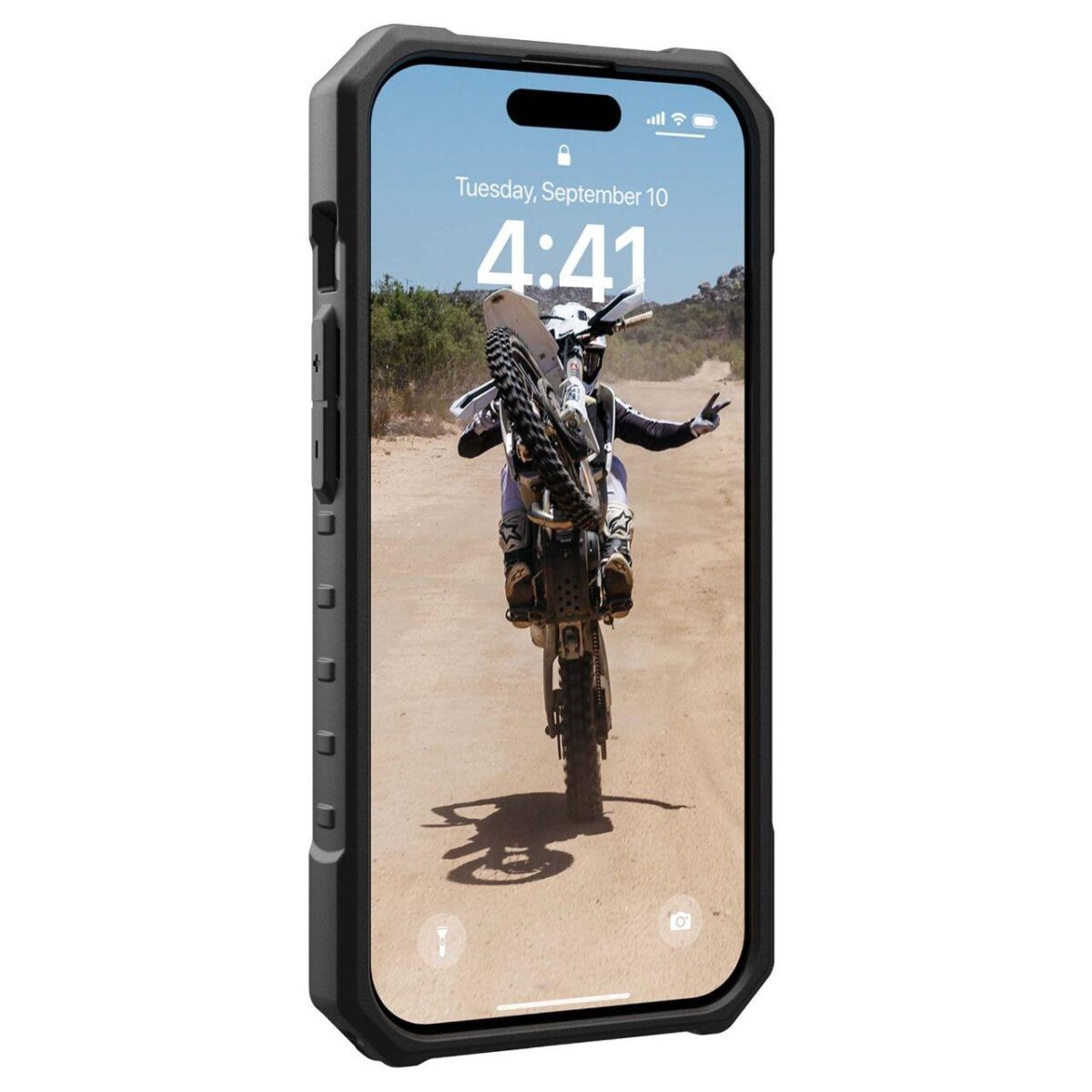 UAG - Pathfinder MagSafe - iPhone 15 Pro - Olive Drab - Image 7