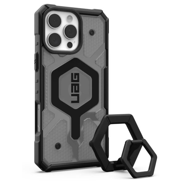 UAG - Pathfinder Clear MagSafe - iPhone 16 Pro Max - Ash / Μαύρο Stand