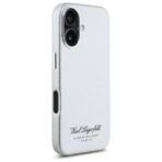 Karl Lagerfeld - Hardcase Leather Hotel (KLHCP16SPGWCMKHG) - iPhone 16 - Γκρί RSG - Image 2