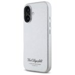 Karl Lagerfeld - Hardcase Leather Hotel (KLHCP16SPGWCMKHG) - iPhone 16 - Γκρί RSG - Image 4