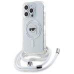 Karl Lagerfeld - IML Crossbody MagSafe (KLHMP16XHCKHNT) - iPhone 16 Pro Max - Διάφανο Karl Head