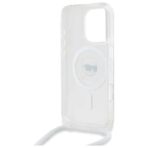 Karl Lagerfeld - IML Crossbody MagSafe (KLHMP16XHCKHNT) - iPhone 16 Pro Max - Διάφανο Karl Head - Image 5