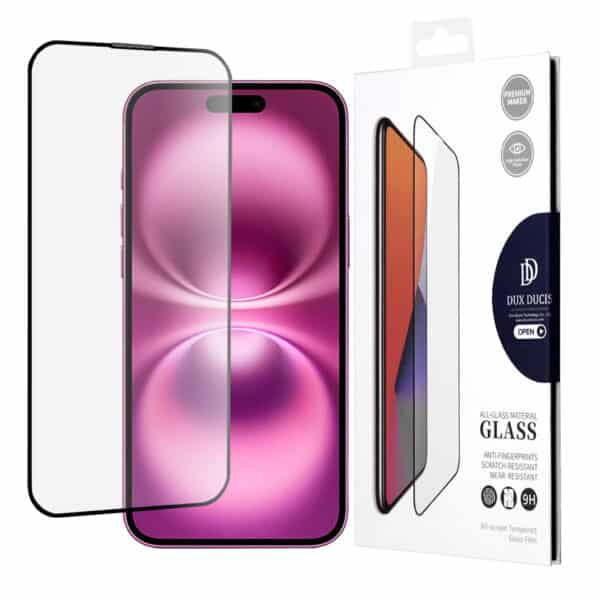 Dux Ducis - Tempered Glass - iPhone 16 Plus - Μαύρο