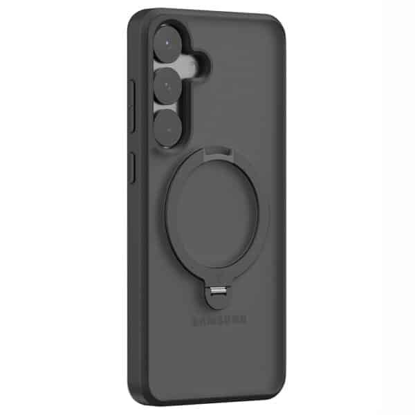 Torras - Ostand Spin Series - Samsung Galaxy S25 - Μαύρο