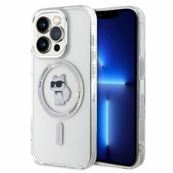 Karl Lagerfeld - IML MagSafe (KLHMP14LHFCCNOT) - iPhone 14 Pro - Διάφανο Choupette