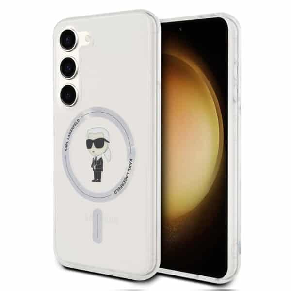 Karl Lagerfeld - IML MagSafe (KLHMS24SHFCKNOT) - Samsung Galaxy S24 - Διάφανο Ikonik