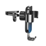 Baseus - Βάση Στήριξης Αυτοκινήτου Glaze (SUYL-LG01) - Gravity Grip για Air Vent - Μαύρο - Image 4
