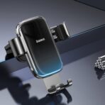 Baseus - Βάση Στήριξης Αυτοκινήτου Glaze (SUYL-LG01) - Gravity Grip για Air Vent - Μαύρο - Image 5