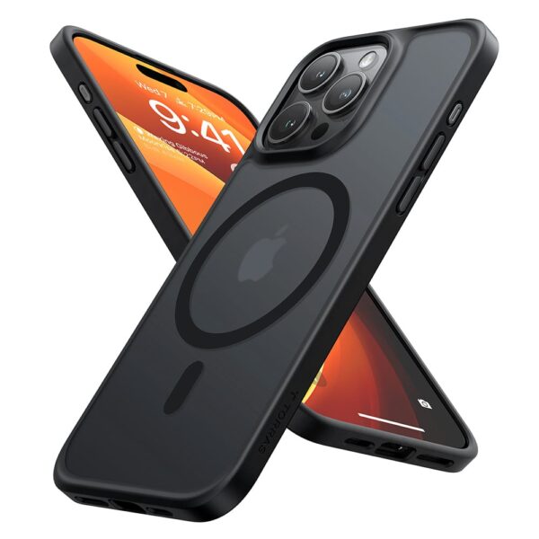 Torras - Guardian Magnetic Series - iPhone 15 Pro - Μαύρο
