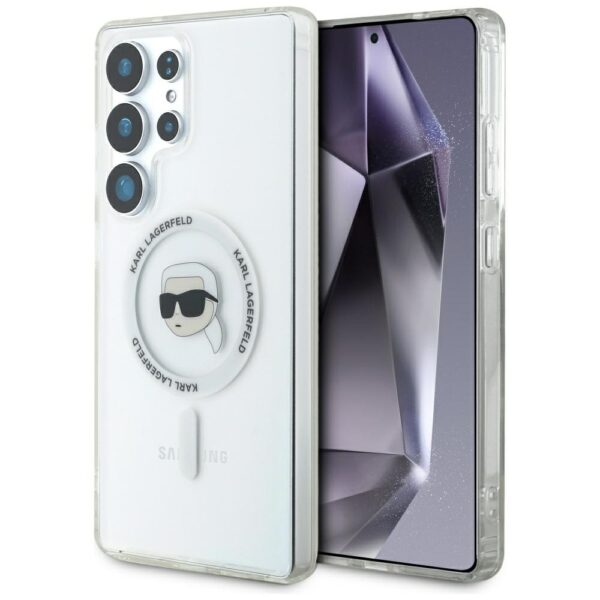 Karl Lagerfeld - IML MagSafe (KLHMS25LHLSKIH) - Samsung Galaxy S25 Ultra - Karl`s Head
