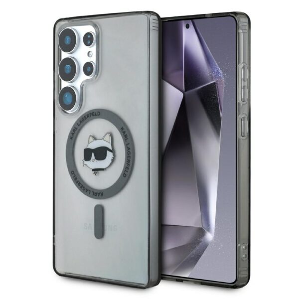Karl Lagerfeld - IML MagSafe (KLHMS25LHLSCHK) - Samsung Galaxy S25 Ultra - Choupette`s Head