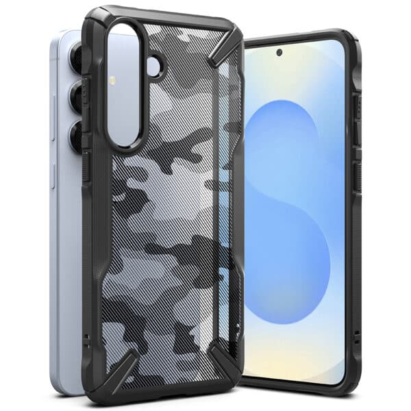 Ringke - Fusion X Design - Samsung Galaxy S25 Plus - Camo Μαύρο