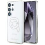 Karl Lagerfeld - IML Rhinestones Luxury (KLHCS25LHKHDCELT) - Samsung Galaxy S25 Ultra - Διάφανο Karl Head
