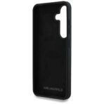 Karl Lagerfeld - Silicone Sign Metal Logo (KLHCS25SSCMSMVK) - Samsung Galaxy S25 - Μαύρο - Image 5