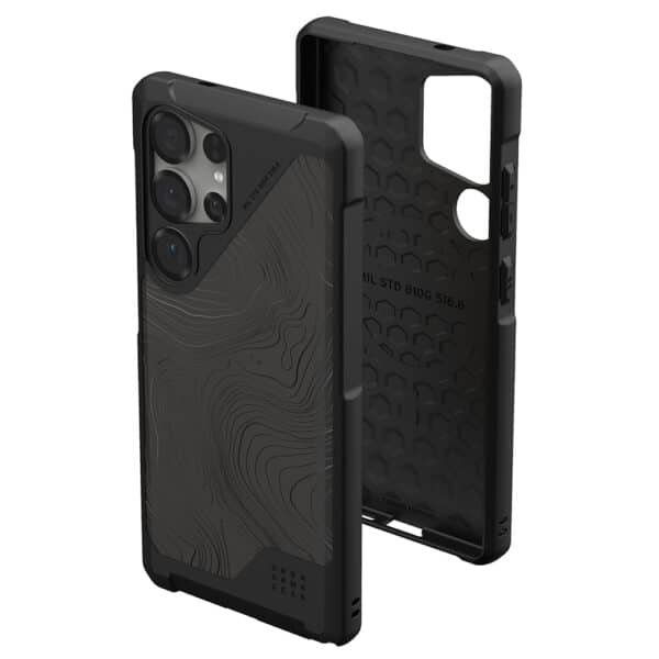 UAG - Metropolis LT MagSafe - Samsung Galaxy S25 Ultra - Topography Μαύρο