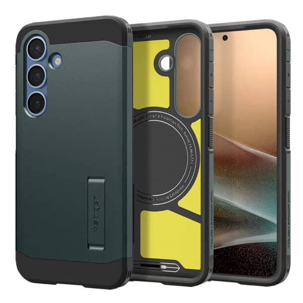 Spigen - Tough Armor MagSafe - Samsung Galaxy S25 Plus - Abyss Πράσινο