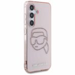 Karl Lagerfeld - IML Rhinestones Luxury (KLHCS25SHKHDCELP) - Samsung Galaxy S25 - Ροζ Karl Head - Image 6