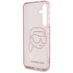 Karl Lagerfeld - IML Rhinestones Luxury (KLHCS25SHKHDCELP) - Samsung Galaxy S25 - Ροζ Karl Head - Image 2