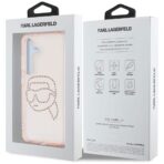 Karl Lagerfeld - IML Rhinestones Luxury (KLHCS25SHKHDCELP) - Samsung Galaxy S25 - Ροζ Karl Head - Image 7
