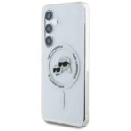 Karl Lagerfeld - IML MagSafe (KLHMS25MHLSKCH) - Samsung Galaxy S25 Plus - Metal Karl&Choupette Head - Image 6