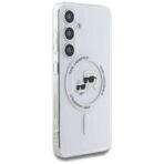 Karl Lagerfeld - IML MagSafe (KLHMS25MHLSKCH) - Samsung Galaxy S25 Plus - Metal Karl&Choupette Head - Image 2