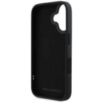 Karl Lagerfeld - 3D Design (KLHCP16SRBKGVCK) - iPhone 16 - Rubber Elongated Glitter Logo - Image 5