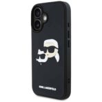 Karl Lagerfeld - 3D Design (KLHCP16SRBCKCHLK) - iPhone 16 - Rubber Karl&Choupette - Image 3
