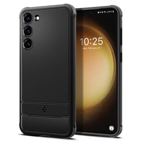 Spigen - Rugged Armor - Samsung Galaxy S23 - Μαύρο