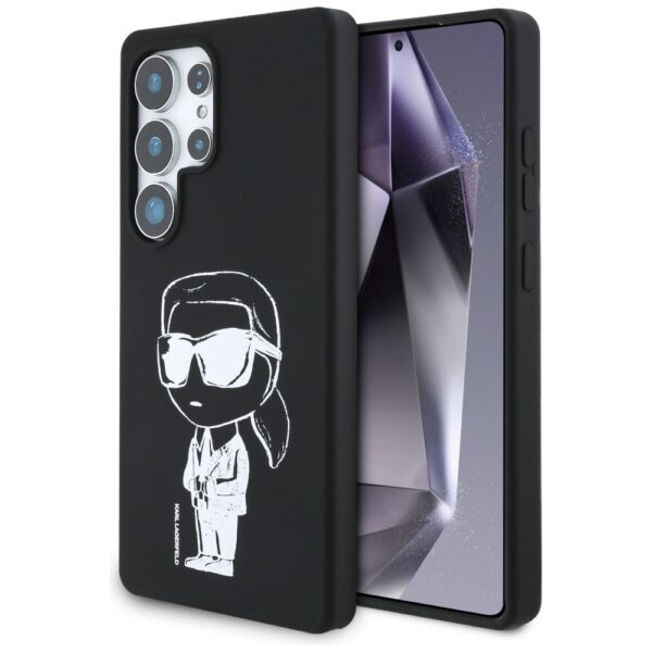 Karl Lagerfeld - Silicone Graffiti MagSafe (KLHMS25LPNYKGRTK) - Samsung Galaxy S25 Ultra - Ikonik