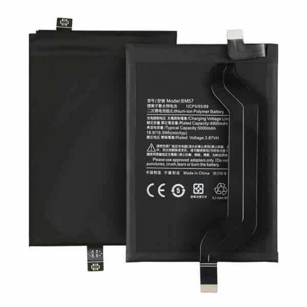 OEM - Smartphone Battery BM57 (18724) - Xiaomi Poco X3 GT / X3 NFC / Redmi Note 10 Pro (M2101K6G, M2101K6R) - 4900mAh - Μαύρο