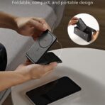 ESR - Premium Travel Wireless Charging Set (2C569) - with Bag Accessories, για iPhone, MFi Apple Watch, AirPods, Qi2 - Λευκό - Image 4