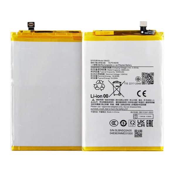 OEM - Smartphone Battery BN5Q (21764) - Xiaomi Redmi 13C 4G - 4900mAh - Μαύρο