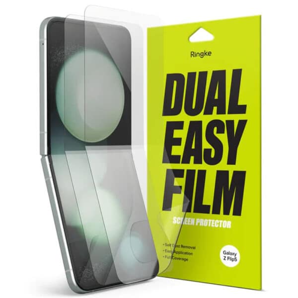 Ringke - Dual Easy Full (2 pack) - Samsung Galaxy Z Flip5 - Διάφανο