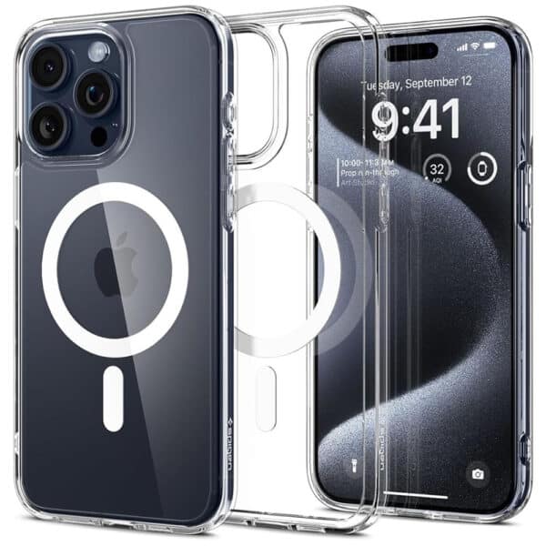 Spigen - Ultra Hybrid MagSafe - iPhone 15 Pro - Λευκό